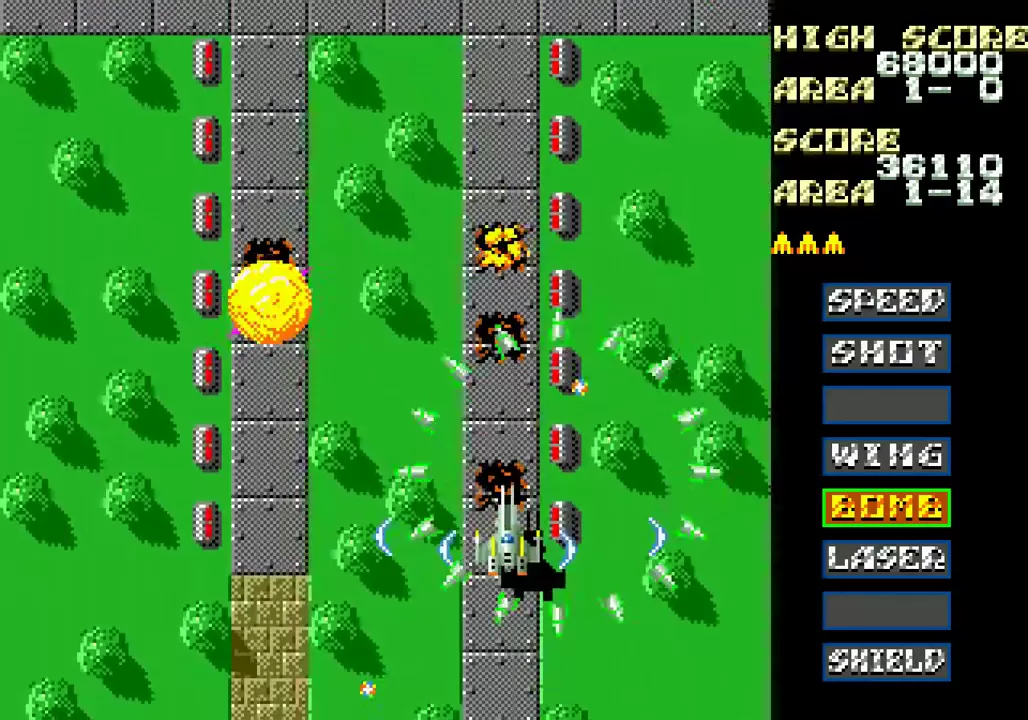Slap Fight MD Gameplay_03 Slap Fight MD Gameplay_03